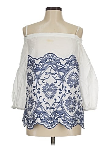 Ivanka Trump 3/4 Sleeve Blouse (view 1)
