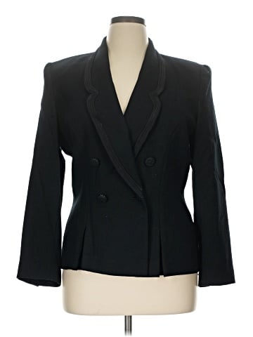 Kasper A.S.L. Wool Blazer (view 1)