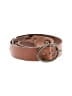 Theory Brown Leather Belt Size M - photo 1
