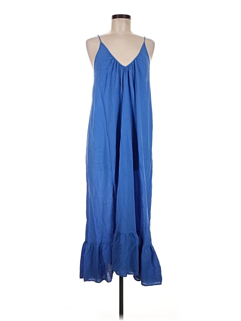 Pre-owned 9seed Casual Dress In Blue