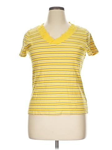Liz Claiborne Short Sleeve T-Shirt (view 1)