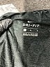 Nike 100% Polyester Gray Athletic Shorts Size L - photo 3
