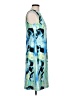 Kasper Graphic Blue Cocktail Dress Size L (estimated) - photo 4