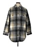 Old Navy Plaid Gray Coat Size L - photo 1