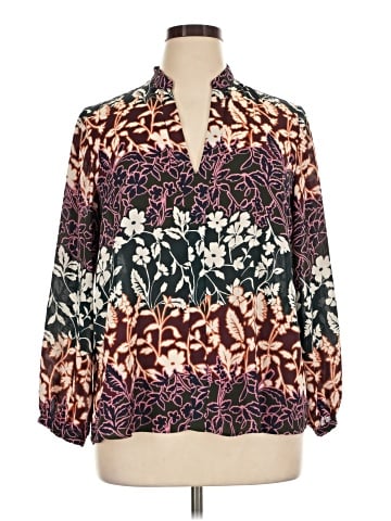 RACHEL Rachel Roy Long Sleeve Blouse (view 1)