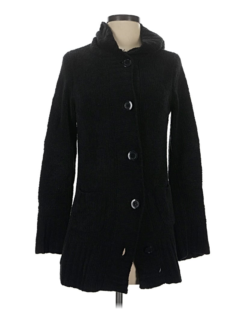 Pre-owned Merona Cardigan Sweater In Black