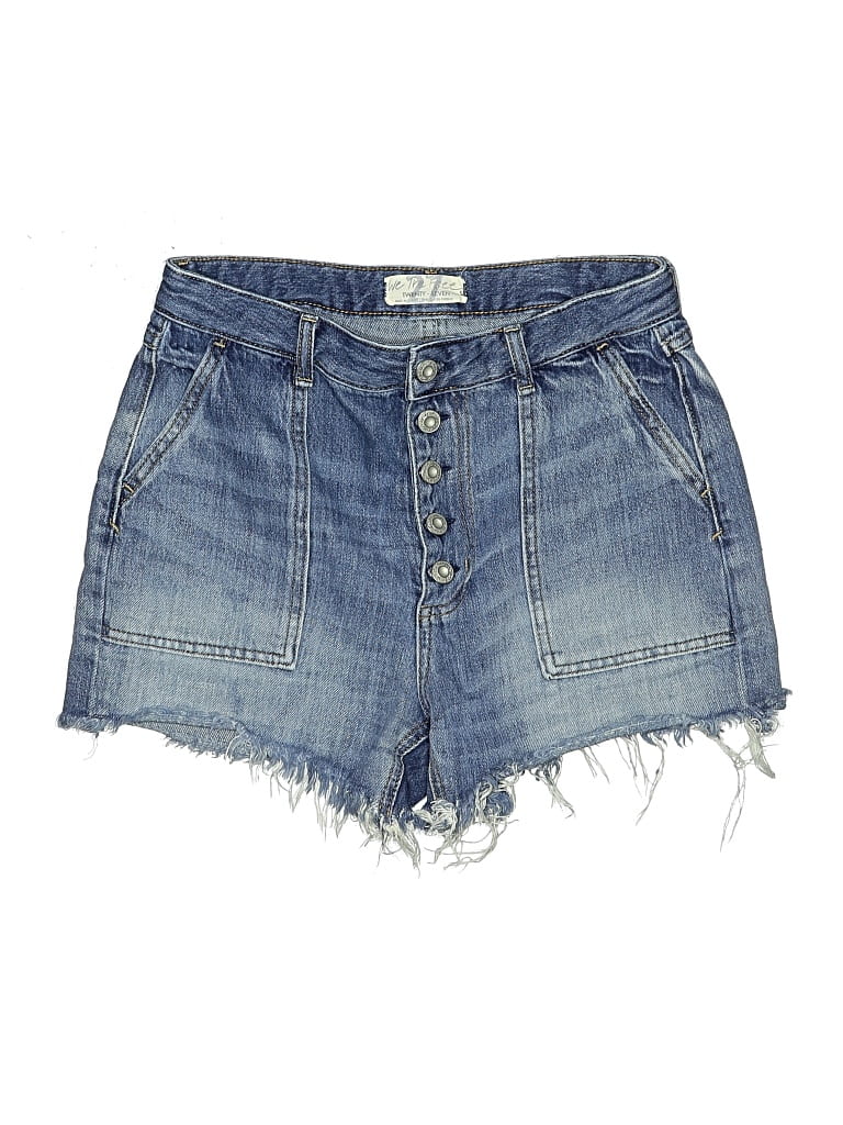Pre-owned We The Free Denim Shorts In Blue