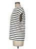 Chico's Stripes White Short Sleeve Top Size Med (1) - photo 5