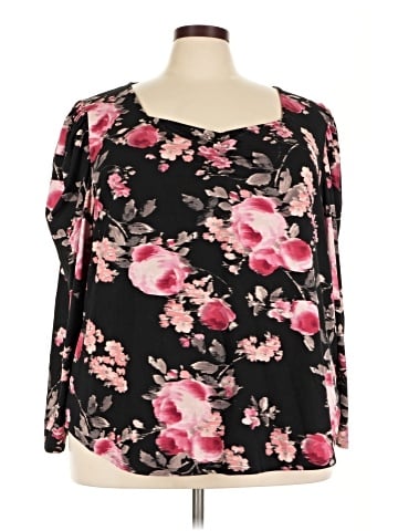 Maurices 3/4 Sleeve T-Shirt (view 1)