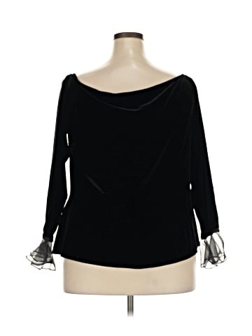 JS Collections 3/4 Sleeve Blouse (view 2)
