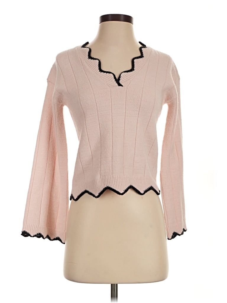 Pre-owned Mystree Pullover Sweater In Pink