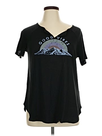 Hiatus Short Sleeve Top (view 1)