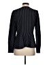 Ann Taylor 100% Polyester Stripes Black Long Sleeve Blouse Size 4 - photo 2