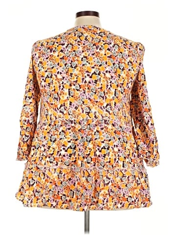Cato 3/4 Sleeve Blouse (view 2)
