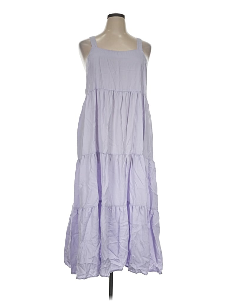 Pre-owned The Drop Casual Dress In Purple