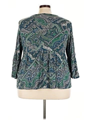 Cato 3/4 Sleeve Blouse (view 2)