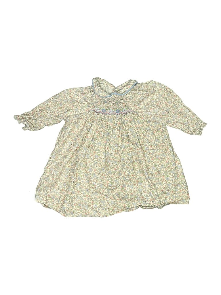 Pre-owned Luli & Me Babies' Dress In Yellow