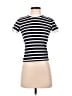 FRAME 100% Cotton Black Short Sleeve Top Size XS - photo 1
