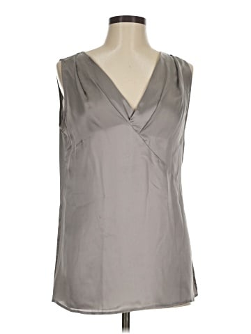 CAbi Sleeveless Silk Top (view 1)