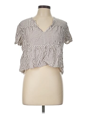 Madewell Short Sleeve Blouse (view 1)