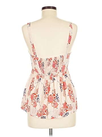 Pins and Needles Sleeveless Silk Top (view 2)