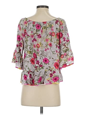 Kensie 3/4 Sleeve Blouse (view 2)