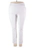 Croft & Barrow Solid White Active Pants Size 18 - photo 1