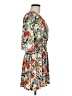 Zara Basic 100% Viscose Print Tan Casual Dress Size M - photo 4