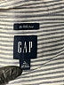 Gap Stripes Silver Long Sleeve Button-Down Shirt Size L (tall) - photo 4