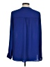 Pleione 100% Polyester Blue Long Sleeve Blouse Size M - photo 2