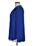 Pleione 100% Polyester Blue Long Sleeve Blouse Size M - photo 5