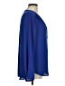 Pleione 100% Polyester Blue Long Sleeve Blouse Size M - photo 4
