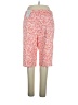 Croft & Barrow Print Red Casual Pants Size 16 - photo 2