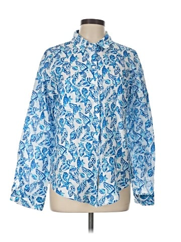 Lilly Pulitzer Long Sleeve Button-Down Shirt (view 1)