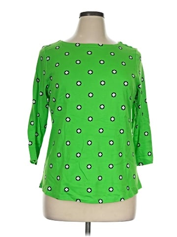 Charter Club 3/4 Sleeve Blouse (view 1)
