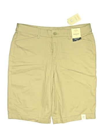 St. John's Bay Khaki Shorts (view 1)