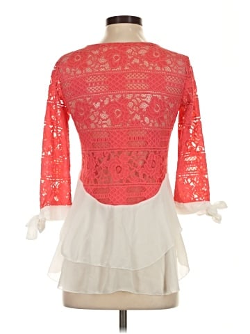 MADE IN ITALY 3/4 Sleeve Top (view 2)