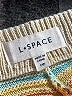 L Space 100% Cotton Chevron-herringbone Yellow Shorts Size M - photo 3