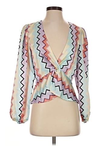 Vila 3/4 Sleeve Blouse (view 1)