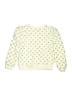 Janie and Jack Floral Ivory Pullover Sweater Size 8 - photo 2