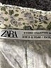Zara Floral White Shorts Size 11 - 12 - photo 3