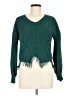Almost Famous 100% Polyester Green Pullover Sweater Size M - photo 1