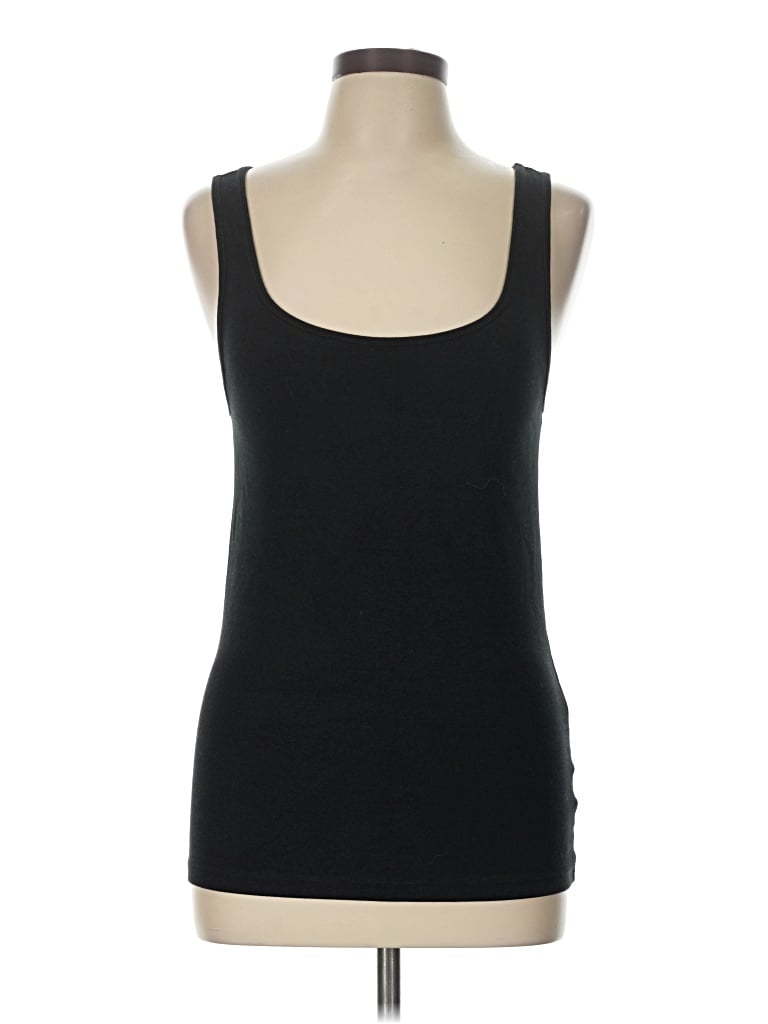 Pre-owned Gap Tank Top Black Strapless Neckline Tops