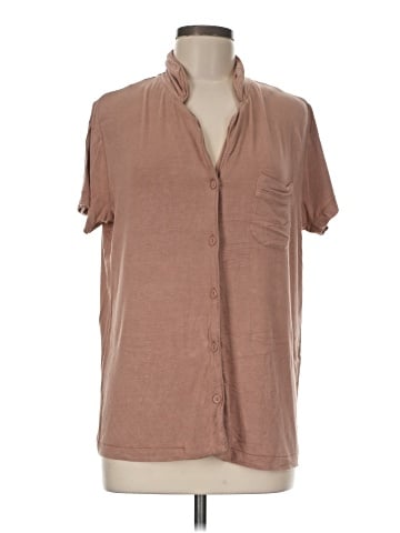 SKIMS Short Sleeve Blouse (view 1)