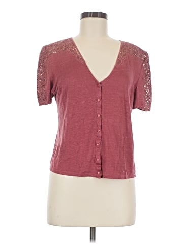 Sézane Short Sleeve Henley