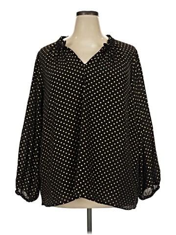 Bobeau Long Sleeve Blouse (view 1)