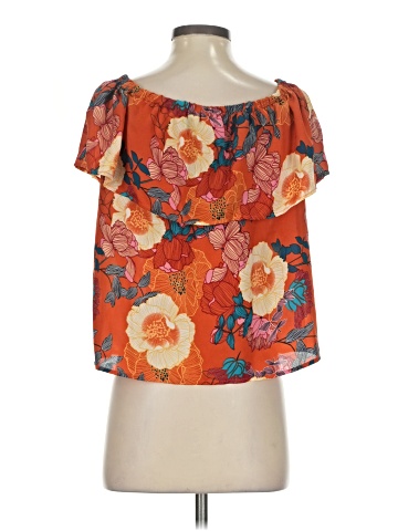 Lily White Short Sleeve Blouse (view 2)
