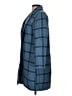 Cupcakes & Cashmere Plaid Blue Coat Size S - photo 5