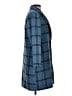 Cupcakes & Cashmere Plaid Blue Coat Size S - photo 4