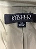Kasper 100% Polyester Green Blazer Size 14 - photo 6